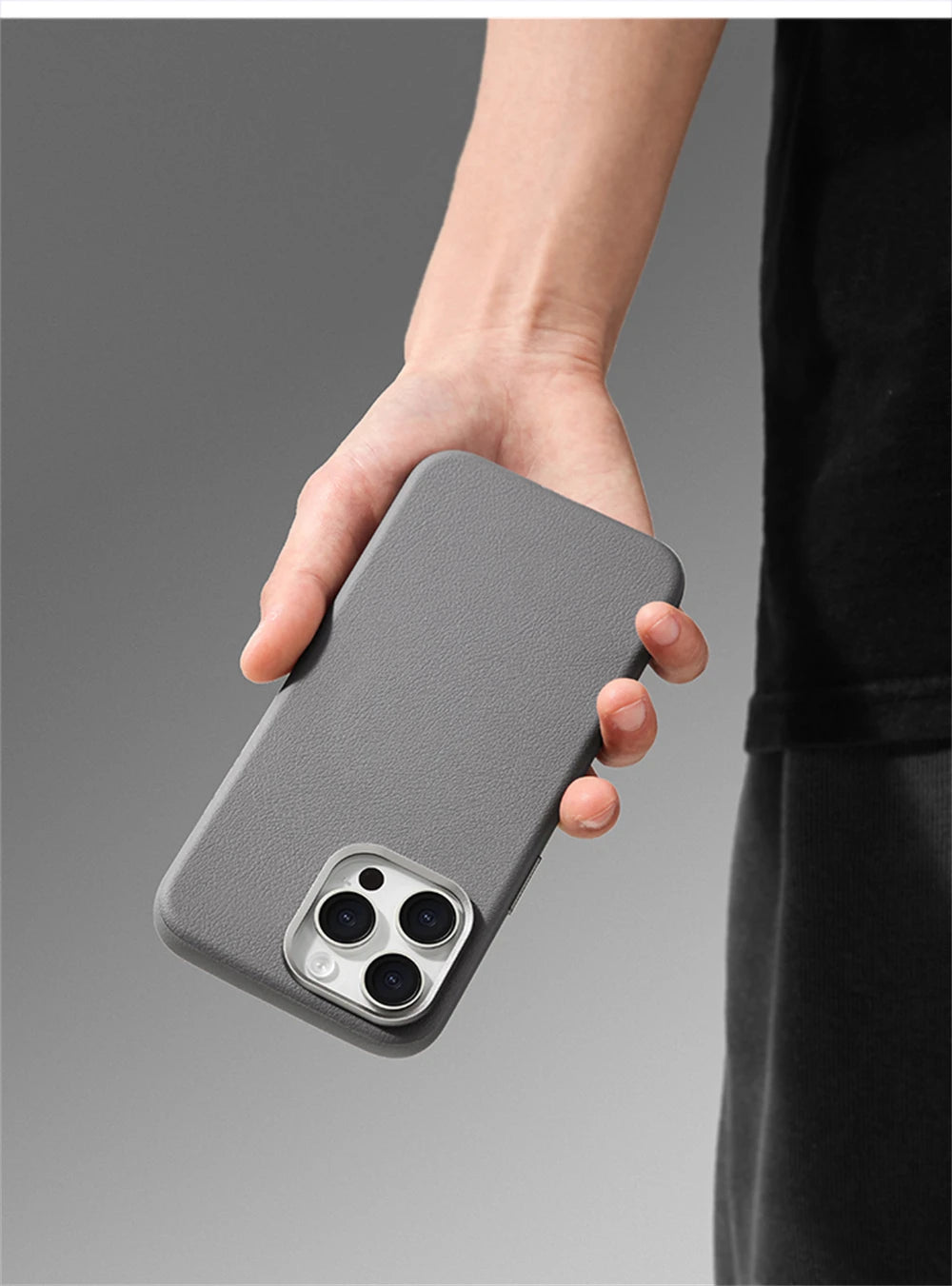 Leather Magnetic Case For iPhone