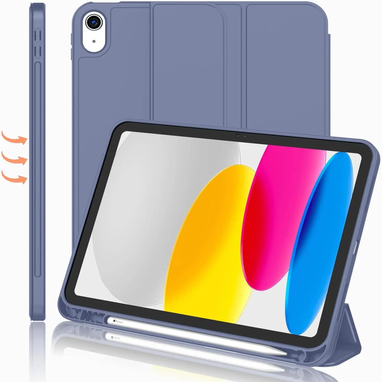 Case For IPad 10th Gen With Support For Apple Pencil