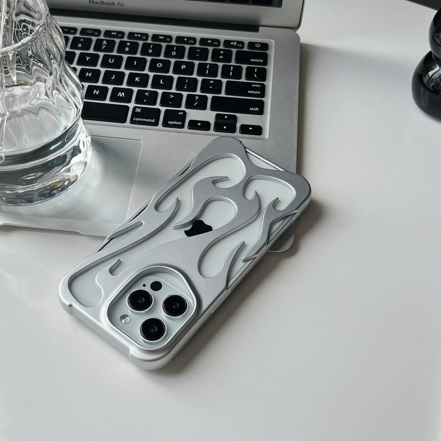 Case Flame Matte For Iphone