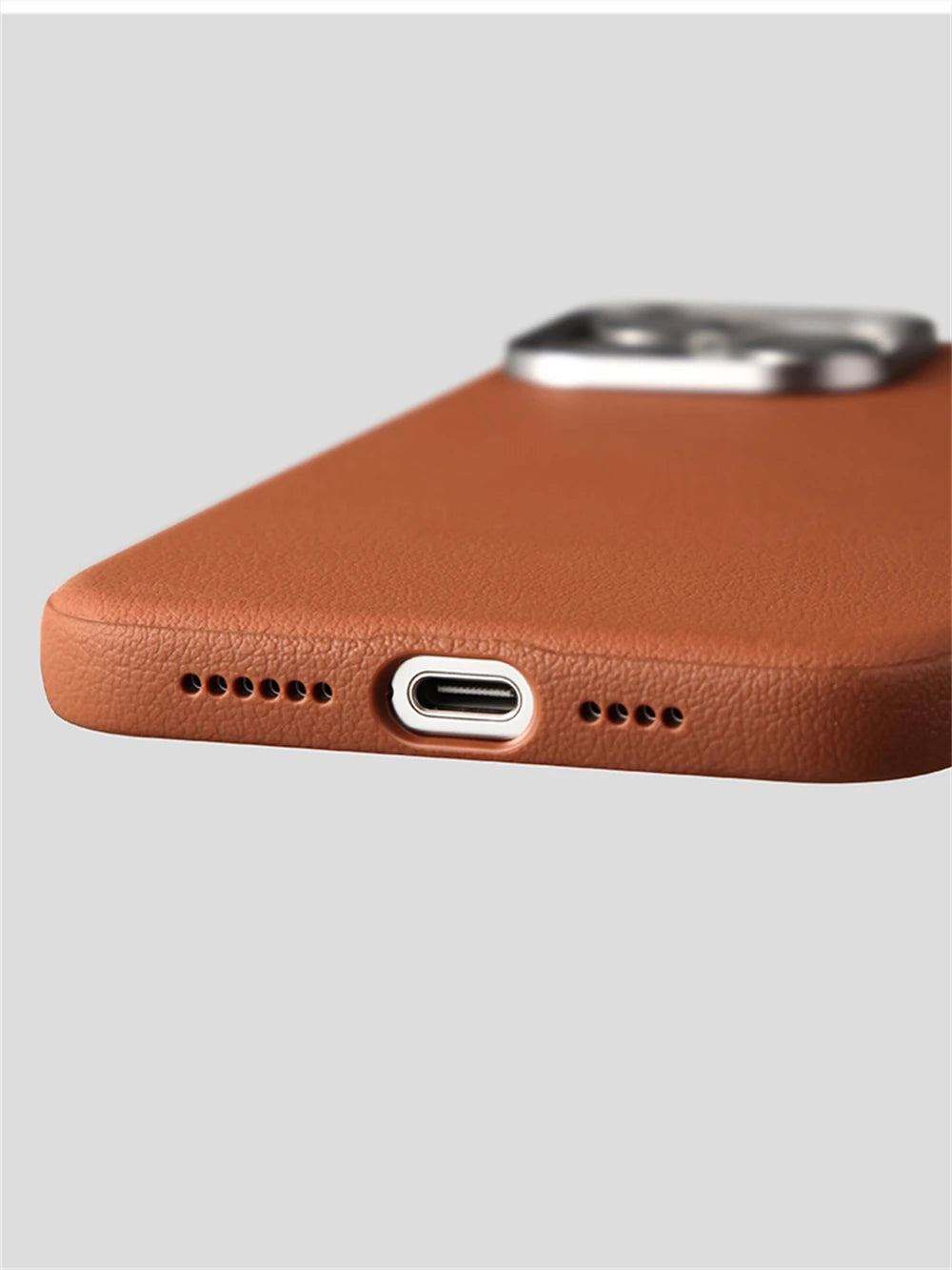 Leather Magnetic Case For iPhone